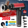 12V LCD 30 Speeds therapy fascia massage gun